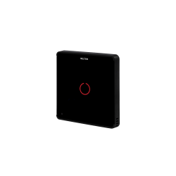 HE-TPS01-WW Touch Panel Switch, Z-Wave Plus v2 700-serien, 1 knap, 1x input, 1x 5A output